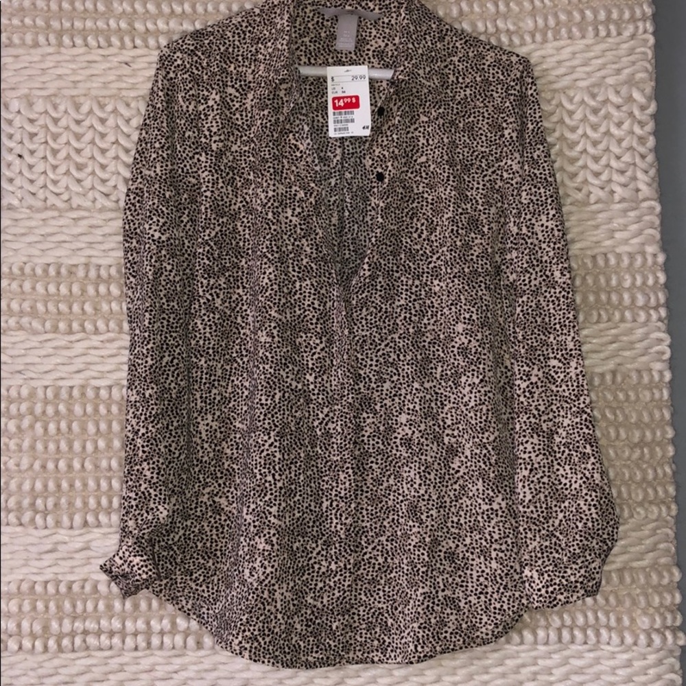 Beautiful Leopard print blouse